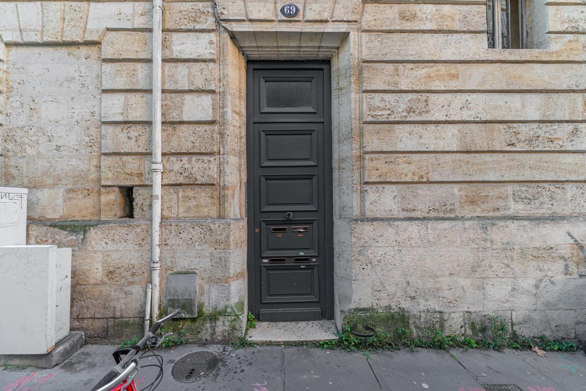Superbe Appartement De 2 Chambres Au Coeur Du Quartier Gambetta Bordeaux Exterior foto